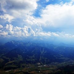 Flugwegposition um 14:03:46: Aufgenommen in der Nähe von Gemeinde Ramsau am Dachstein, 8972, Österreich in 2255 Meter